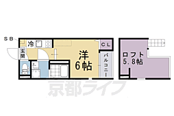 仮称)桃山町西町アパート 2階/-