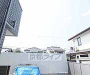 バルコニーからの室外風景。