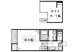 ハーモニーテラス深草大亀谷西寺町 2階