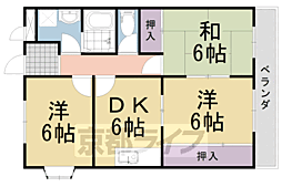 パレ　アンソレイエ 2階/-
