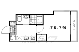 シエルコート北白川 4階/-