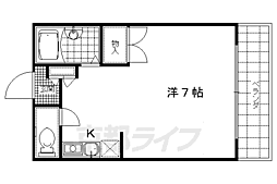 レオパレス西向日 1階/-