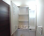 便利な洗面収納です。