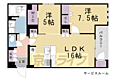 THE RESIDENCE御車道2階20.8万円