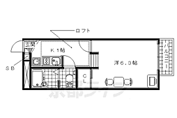 レオパレスブライトン新田辺 1階/-