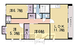 レシデンシア巨椋 4階/-