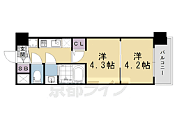 エステムコート京都千雅邸 7階/-