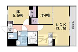 PIAF 2LDKの間取図画像