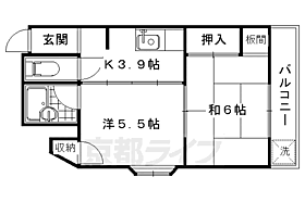 Ｌａ　Ｃｌａｓｓｉｃａｌ 301 ｜ 京都府京都市右京区西院春栄町（賃貸マンション1LDK・3階・34.54㎡） その2