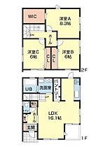 Ｉｔ‘ｓ毛見 E ｜ 和歌山県和歌山市毛見（賃貸一戸建3LDK・1階・97.70㎡） その2