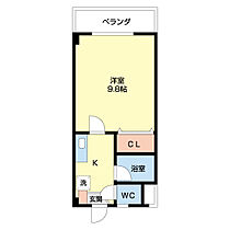 モスビル 206 ｜ 和歌山県海南市日方（賃貸マンション1K・2階・27.70㎡） その2