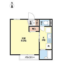 ロック・ツー B2 ｜ 和歌山県和歌山市木ノ本（賃貸マンション1K・2階・24.90㎡） その2