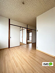 ハイツカクト 3-C 3階2DKのリビング/ダイニング