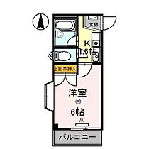 スカイビュー 202 ｜ 和歌山県和歌山市手平３丁目（賃貸アパート1K・2階・17.28㎡） その2