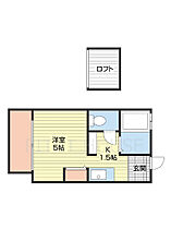 ジョイフル新中島 207 ｜ 和歌山県和歌山市新中島（賃貸アパート1K・2階・20.57㎡） その2