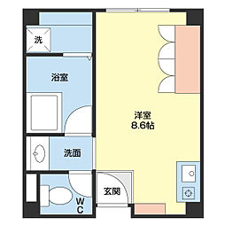 間取図画像 ワンルーム