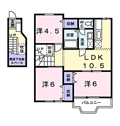 シャン・ド・フルール 2階