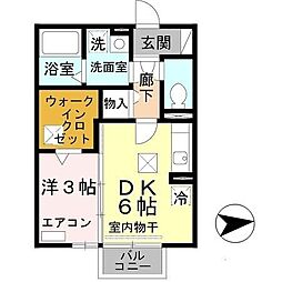 モナリエan(モナリエアン) 1階/102