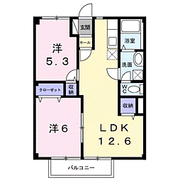 カーム松本B 1階