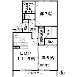 ファミリーメイト矢田 A棟 1階