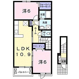 フォレスタ橋本　II 2階