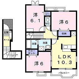🉐敷金礼金0円！🉐アルバ−ダ・Ｍ