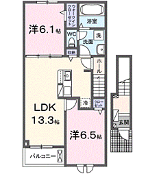 カルムメゾンII 2階