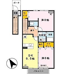 梟の杜コート　Ｂ棟 2階/B203
