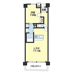 パシフィックビスタIII 2階