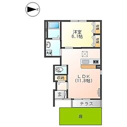 グランド・テンダネス 1階/105