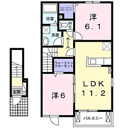 ヴェラーノ 2階/202