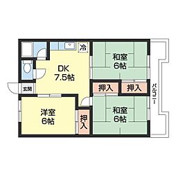 コーポサンライト 3階
