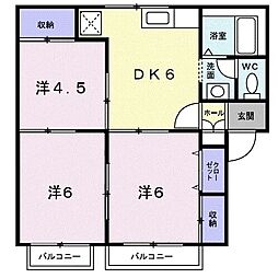 ハイツ星峰 2階