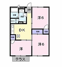 メゾンアンビテール 3Kの間取図画像
