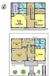 八王子市めじろ台4丁目住宅 3LDKの間取り