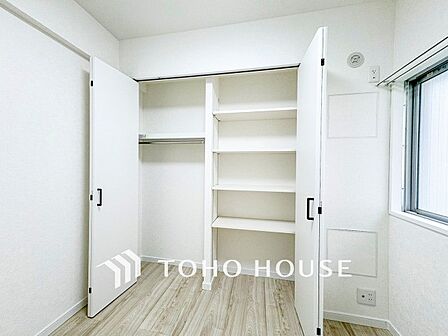 暮らし心地を大きく左右する収納を、適材適所に配置し使い勝手を考慮しました。