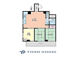 間取図画像 3LDK