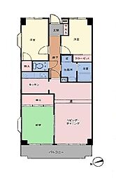 タワービレッジ鷺沼 3LDKの間取図画像