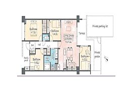 間取図画像 4LDK