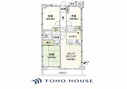 ダイアパレス日吉イースト 3LDKの間取図画像