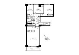 ガーデンハウス 3LDKの間取図画像