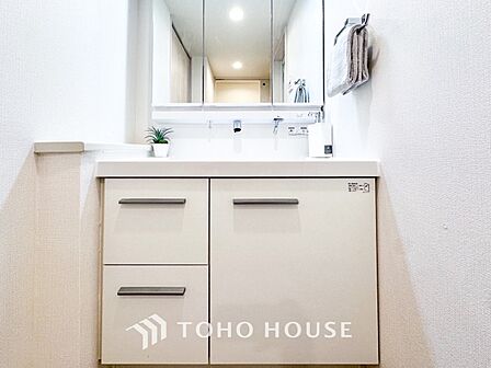 洗面台・洗面所ご家族の1日が始まり、1日の終わりを締めくくる洗面空間。