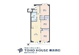 ダイアパレス上大岡第6B棟 3LDKの間取図画像
