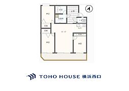 宮崎台南スカイマンション 3LDKの間取図画像