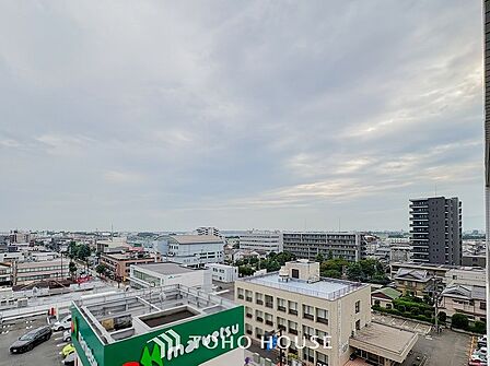 開放感があり、遮るものもなく気持ちのいい景色が広がります。