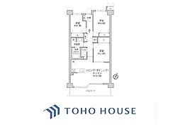 エンゼルハイム川崎田島壱番館 3LDKの間取図画像