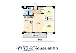 藤和ライブタウン横浜神大寺Cウイング 3LDKの間取図画像