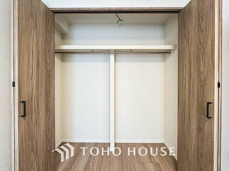 暮らし心地を大きく左右する収納を適材適所に配置。