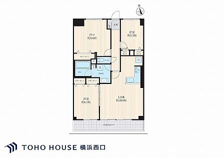 3LDK 間取り