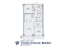 ローズハイツ東雪ケ谷 2SLDKの間取図画像